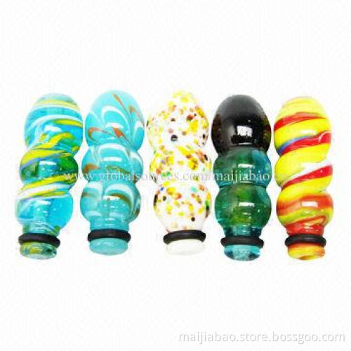 Colorful Special Glass Tips Manufacturer, Used for 510 or eGo E-cigarettes